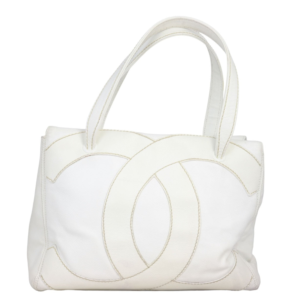 Chanel CC Tote Leather Tote Bag
