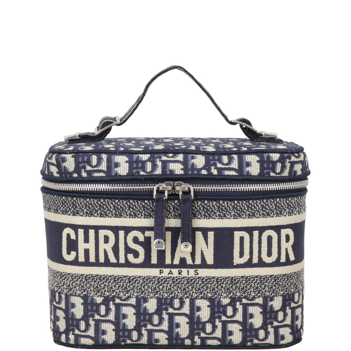 Dior Travel Bag Travel Vanity Case Oblique Canvas