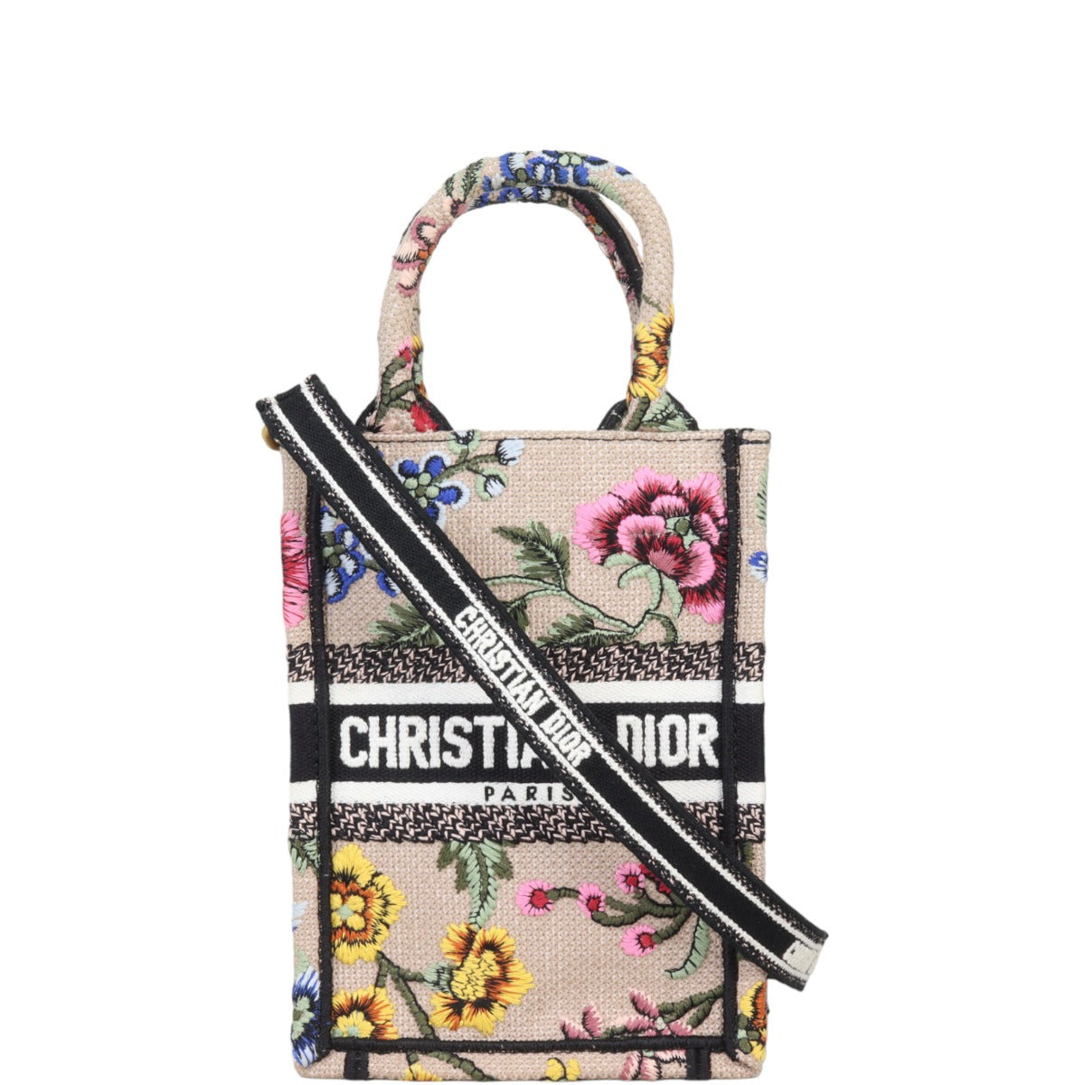 Dior Tote Bag Book Tote 2 Canvas Mini Small Shoulder Bag