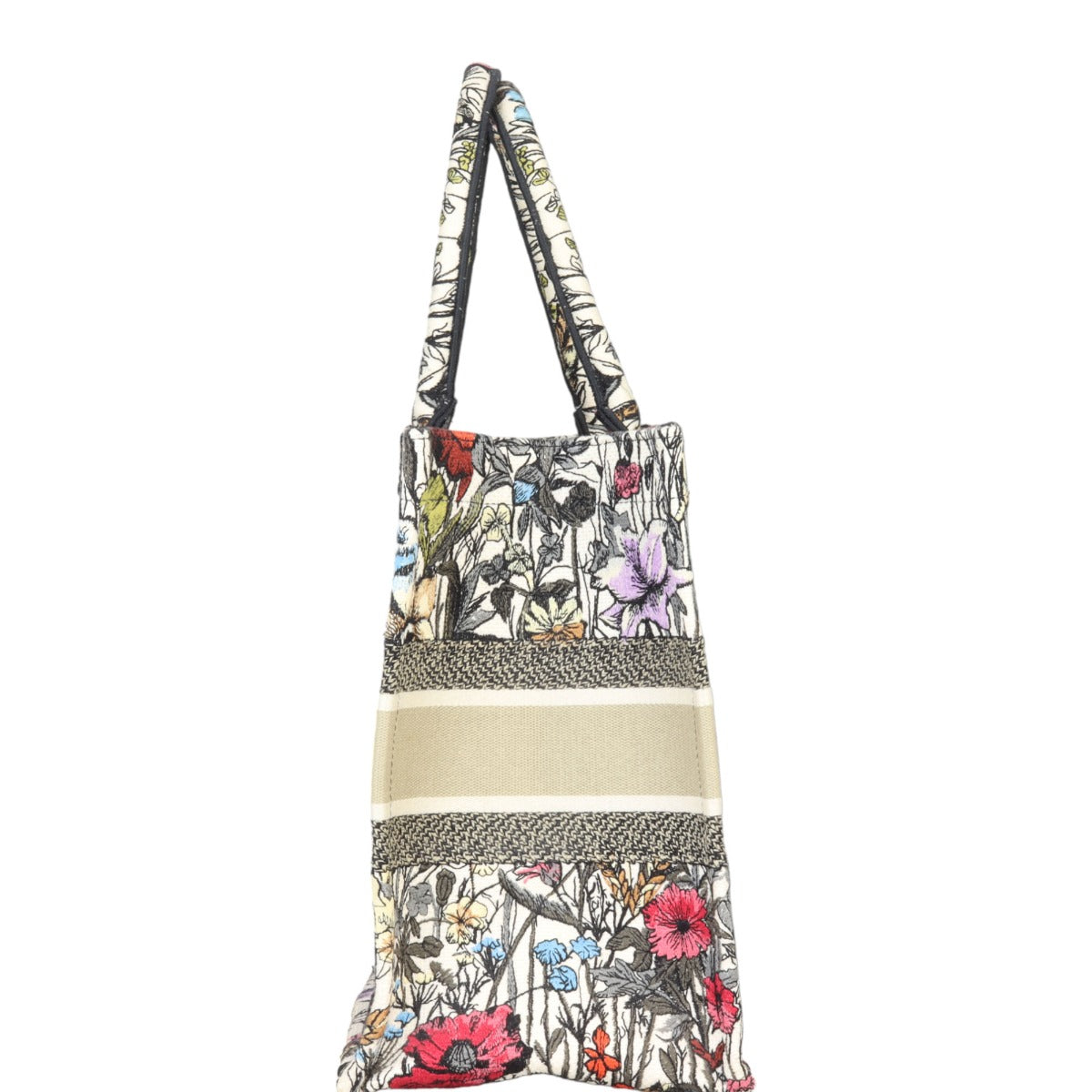 Dior Book Tote Mille Fleurs Handbag Medium Tote Bag