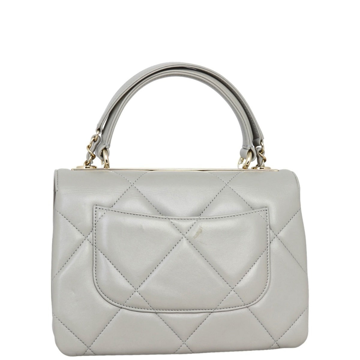 Chanel CC Trendy Grey Handbag Small