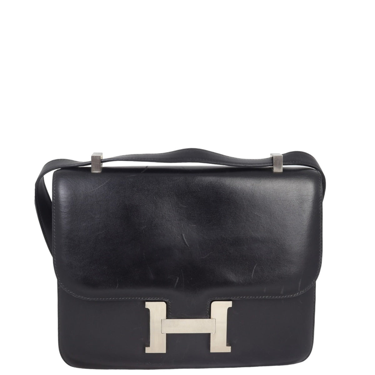 Hermes Constance Chamonix Shoulder Bag
