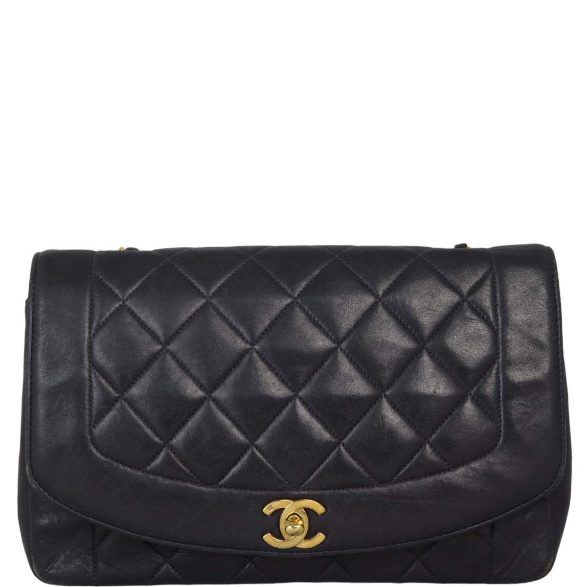 Chanel Diana Bag Black Medium Handbag