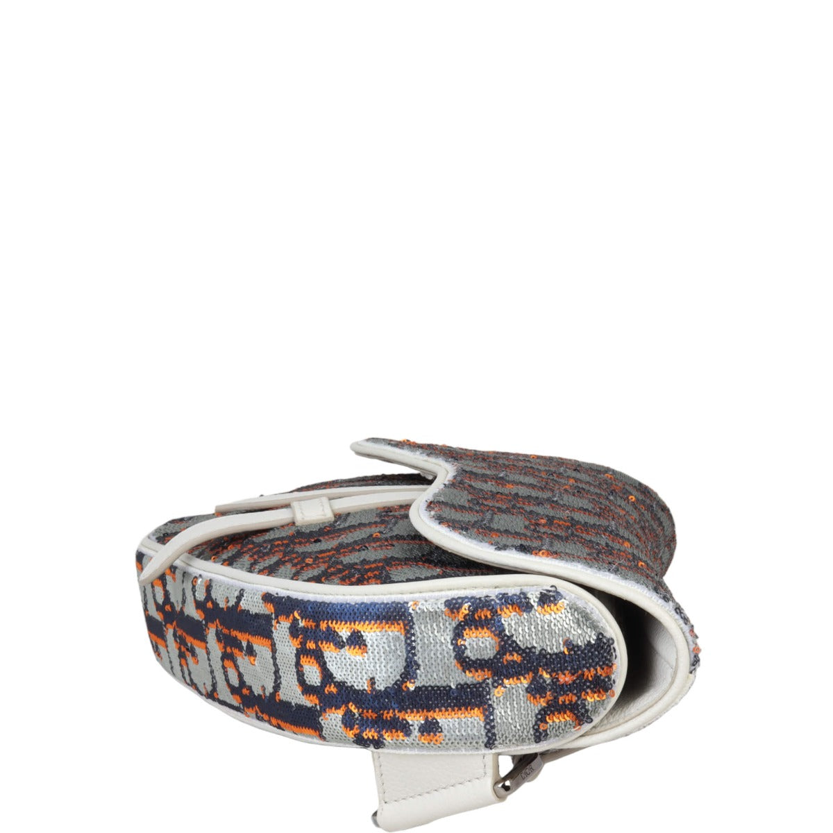 Dior Saddle Sling Sequins Handbag Travel Bag