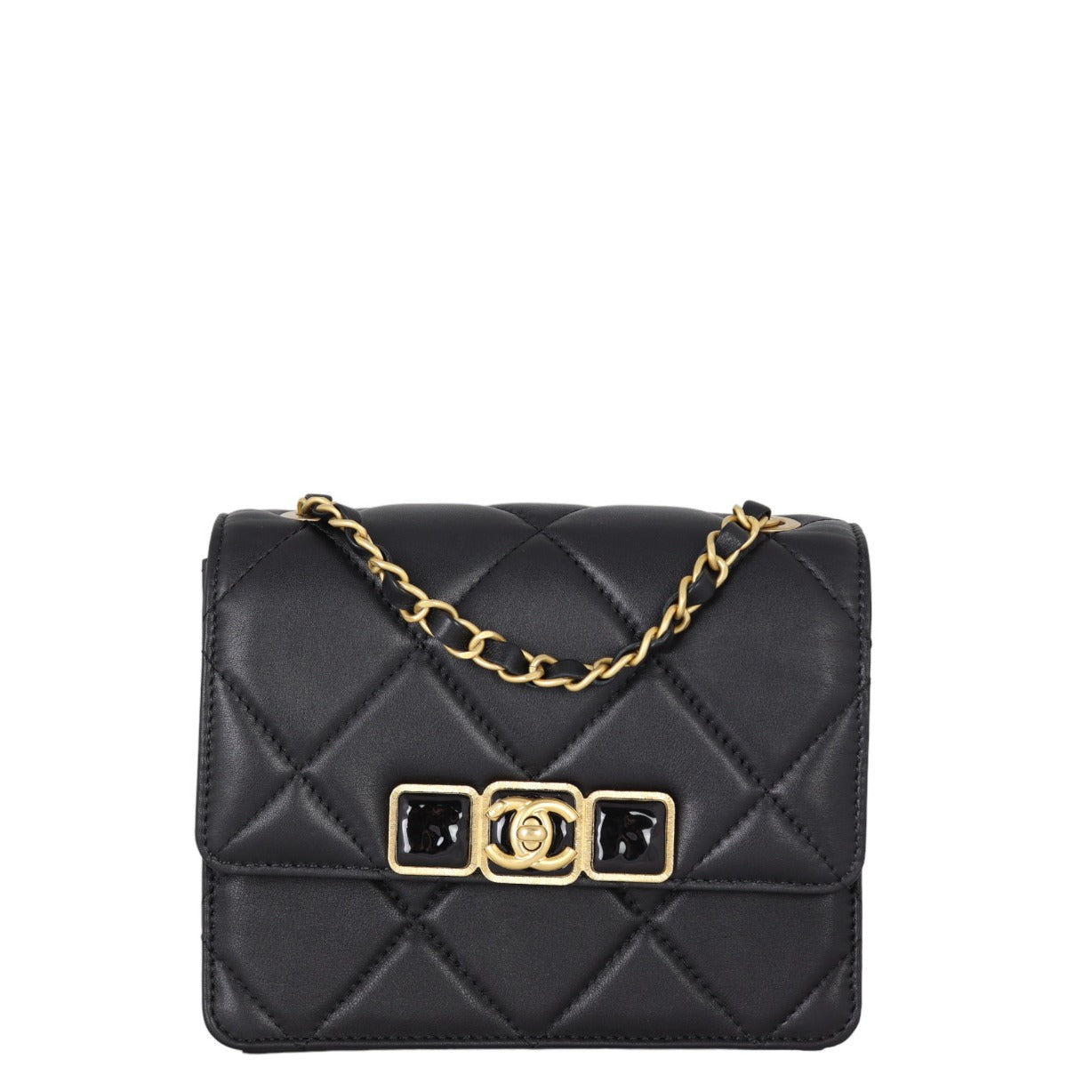Chanel Enamel CC Bag Mini Flap Mini Bag