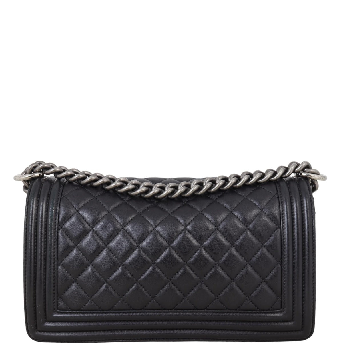 Chanel Boy Old 23 Series Handbag Black Medium