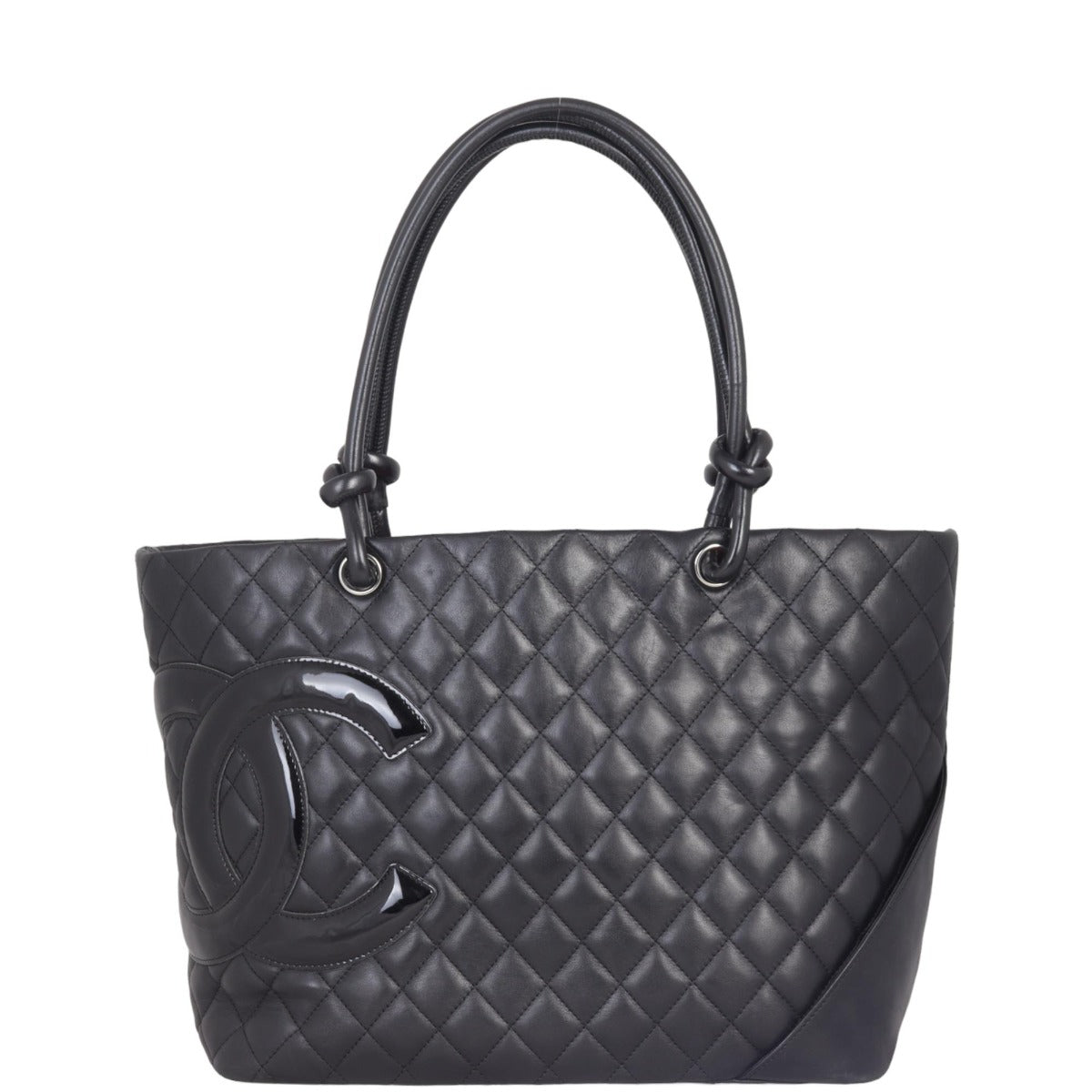 Chanel Ligne Cambon Tote Black Large Tote Bag