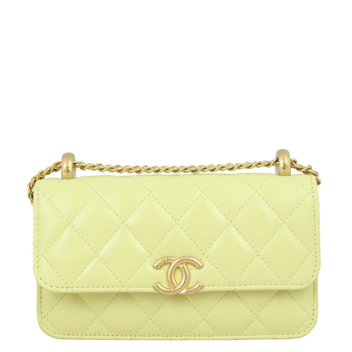 Chanel Pearl Crush Wallet on Handbag Chain