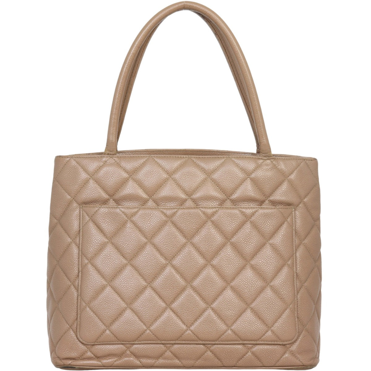 Chanel Medallion Tote Caviar Tote Bag