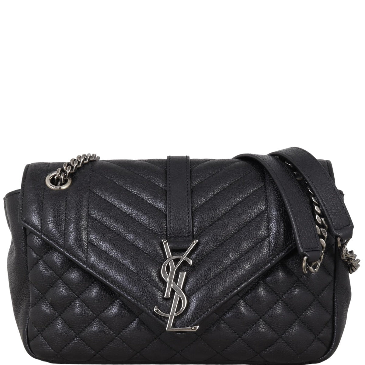 YSL Saint Laurent Classic Tri Quilt Soft Envelope Travel Bag Medium