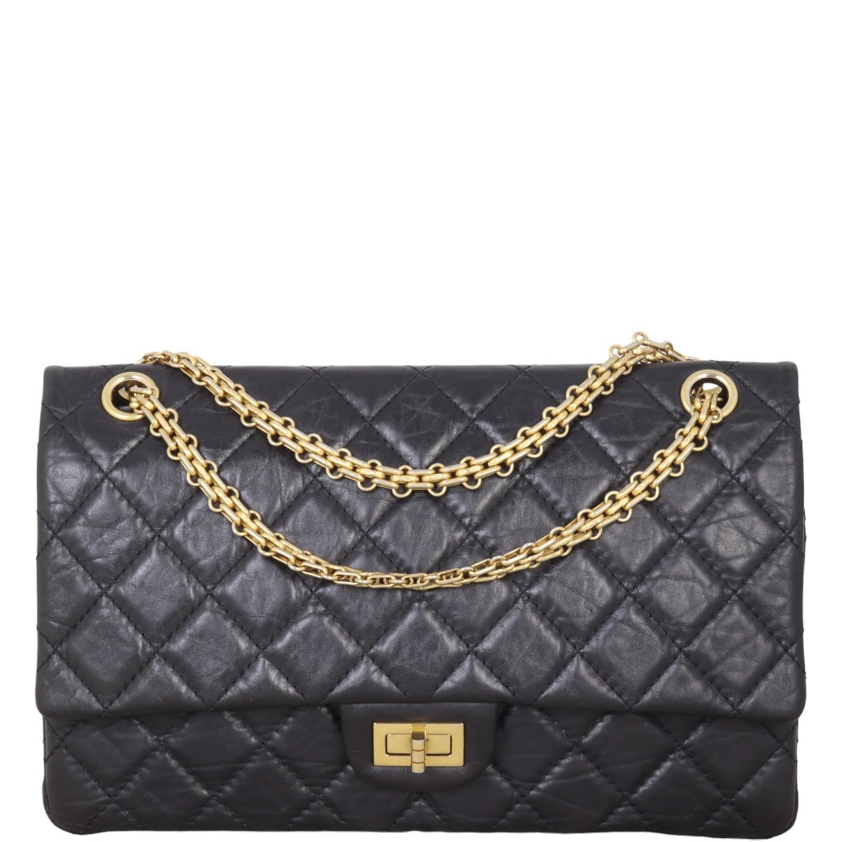 Chanel 2.55 Reissue 226 Double Bag Flap Handbag