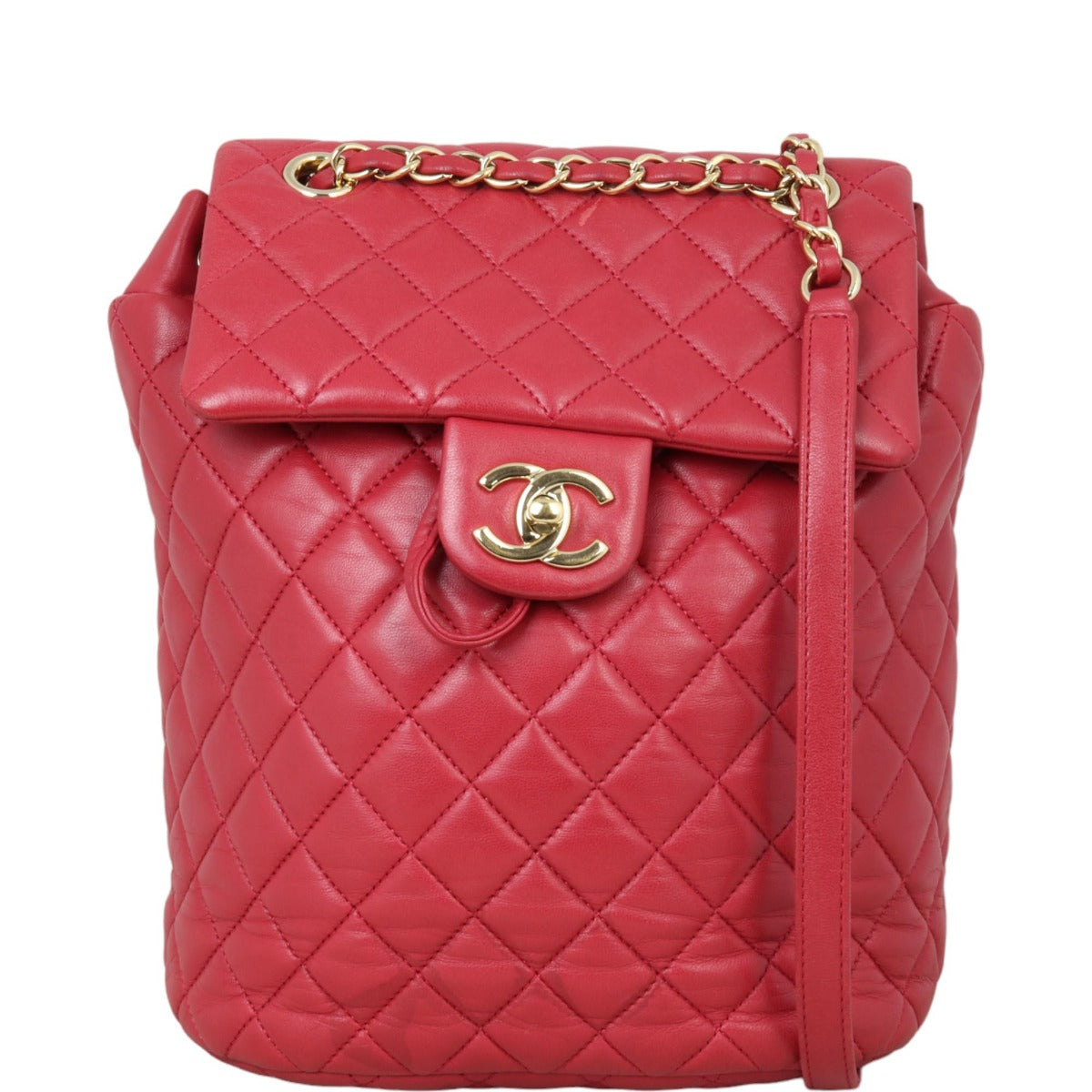 Chanel Urban Spirit Backpack Red Small Backpack Small20022024
