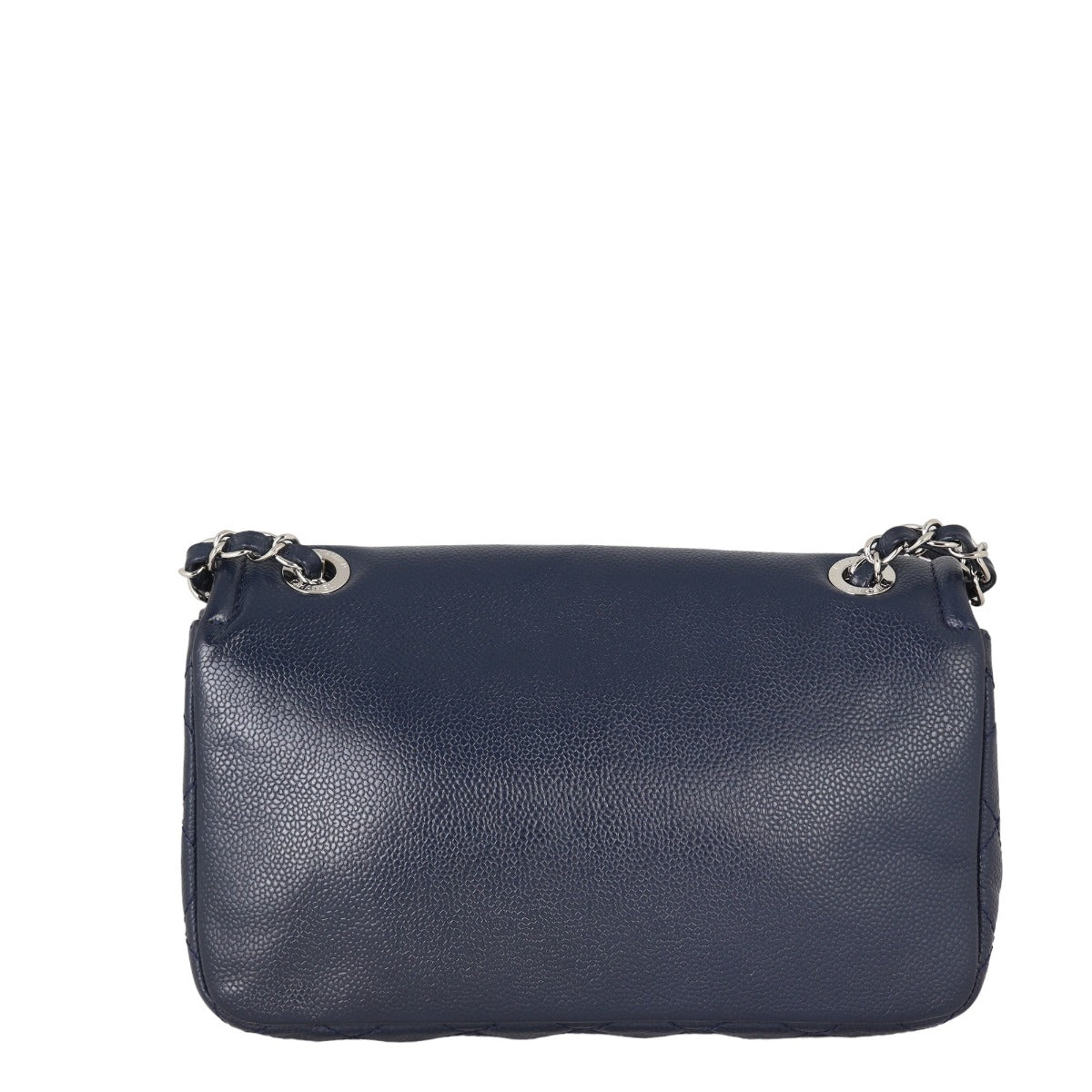 Chanel CC Timeless Bag Navy Blue Flap Handbag