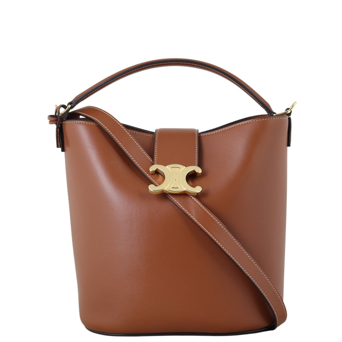 Celine Louise Triomphe Bag Medium Bucket Bucket Bag