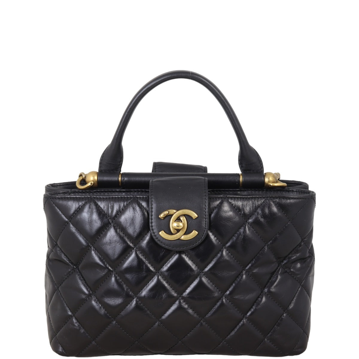 Chanel Bar Tote Gold Small Tote Bag