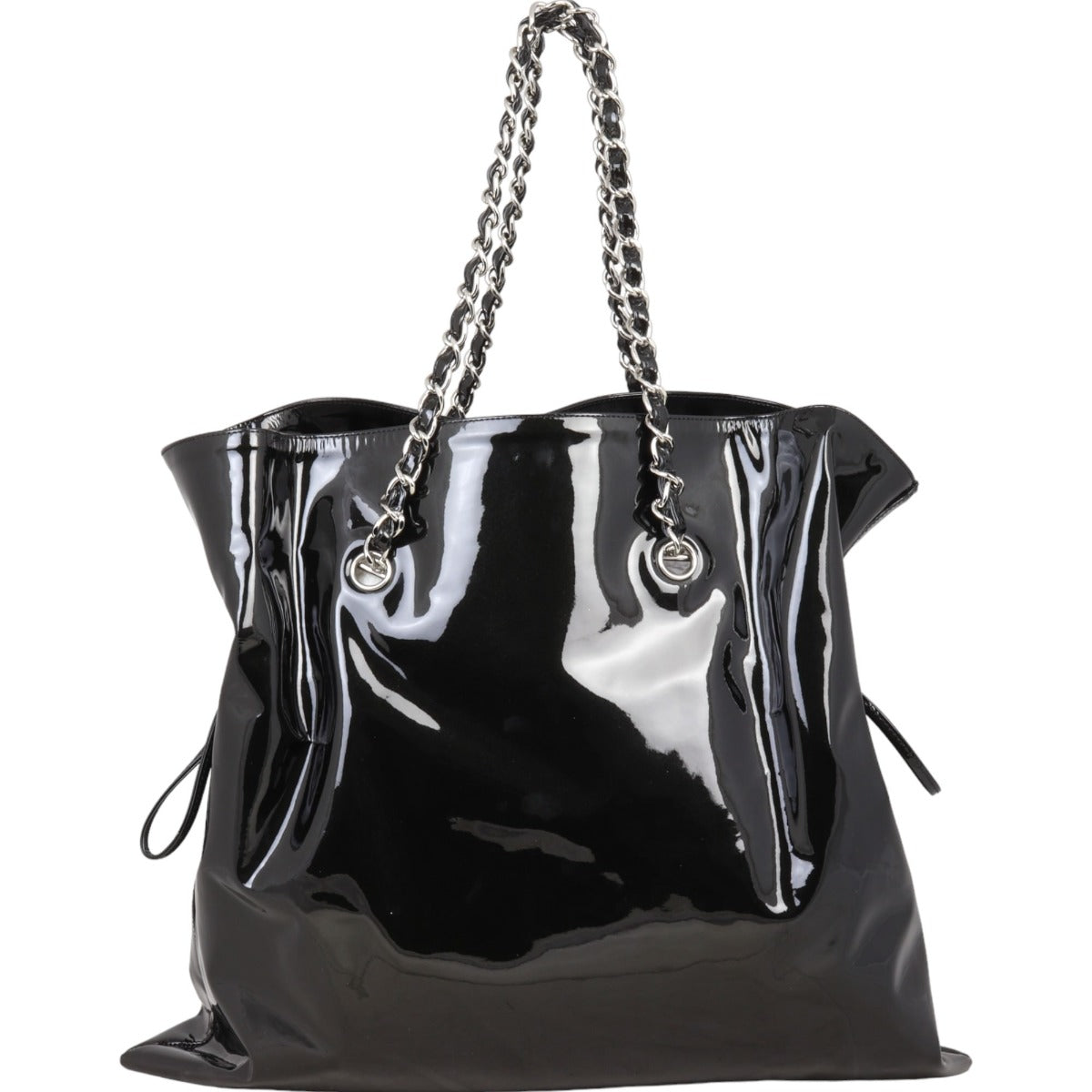 Chanel Patent Bon Bon Tote Embellished Tote Bag