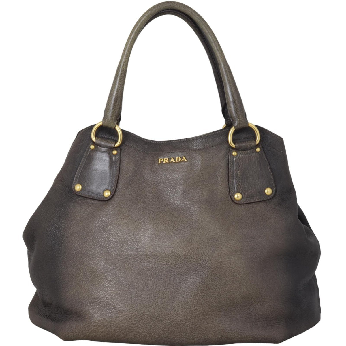 Prada Cervo Antik Tote Handbag Tote Bag