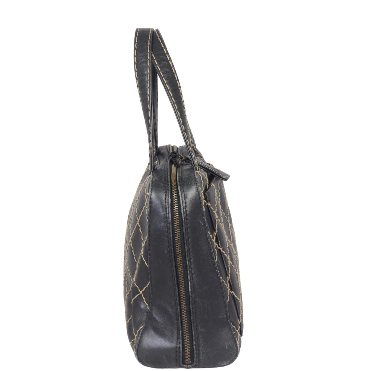 Chanel Wild Stitch Tote Black Tote Bag