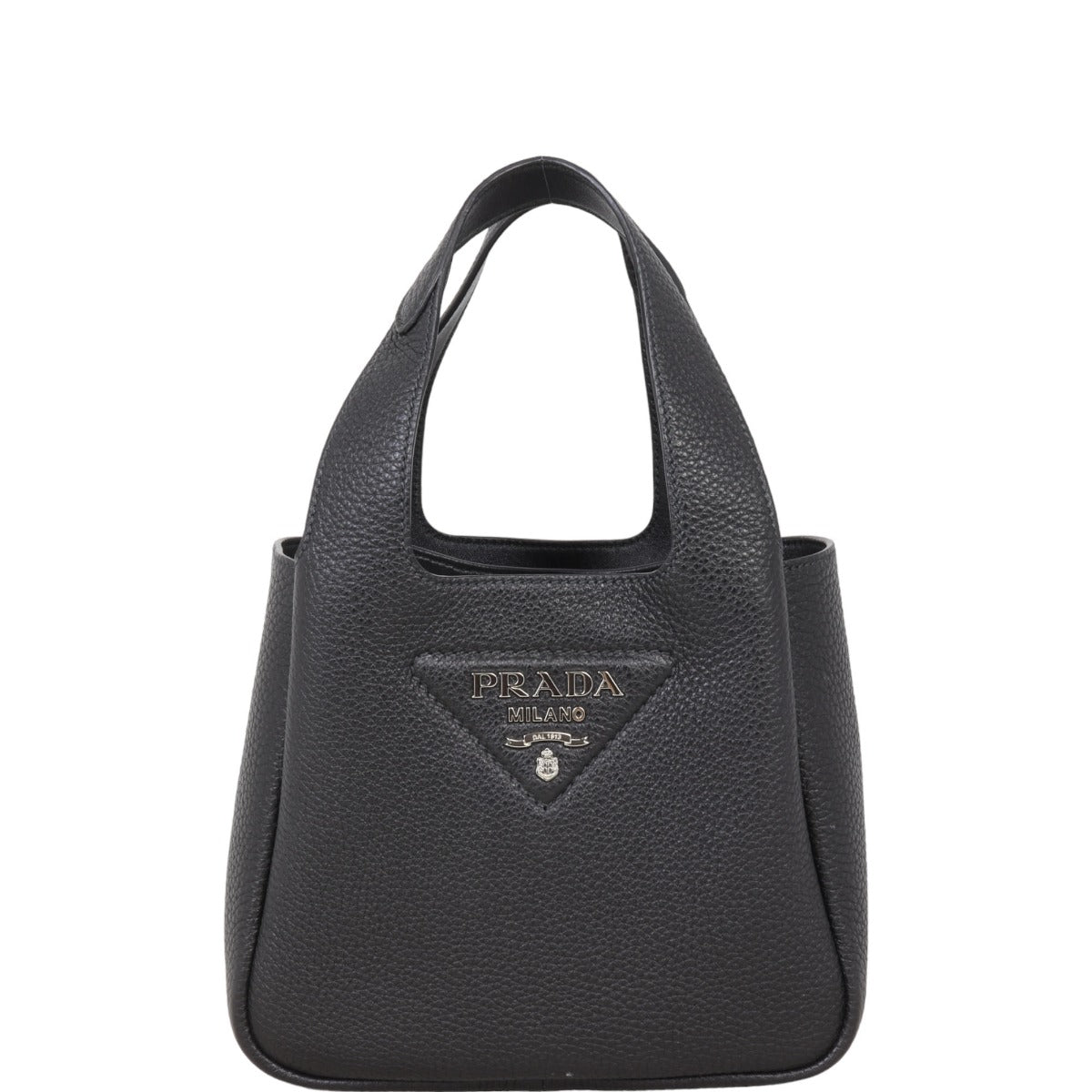 Prada Vitello Daino Dynamique Tote Handbag Small Tote Bag