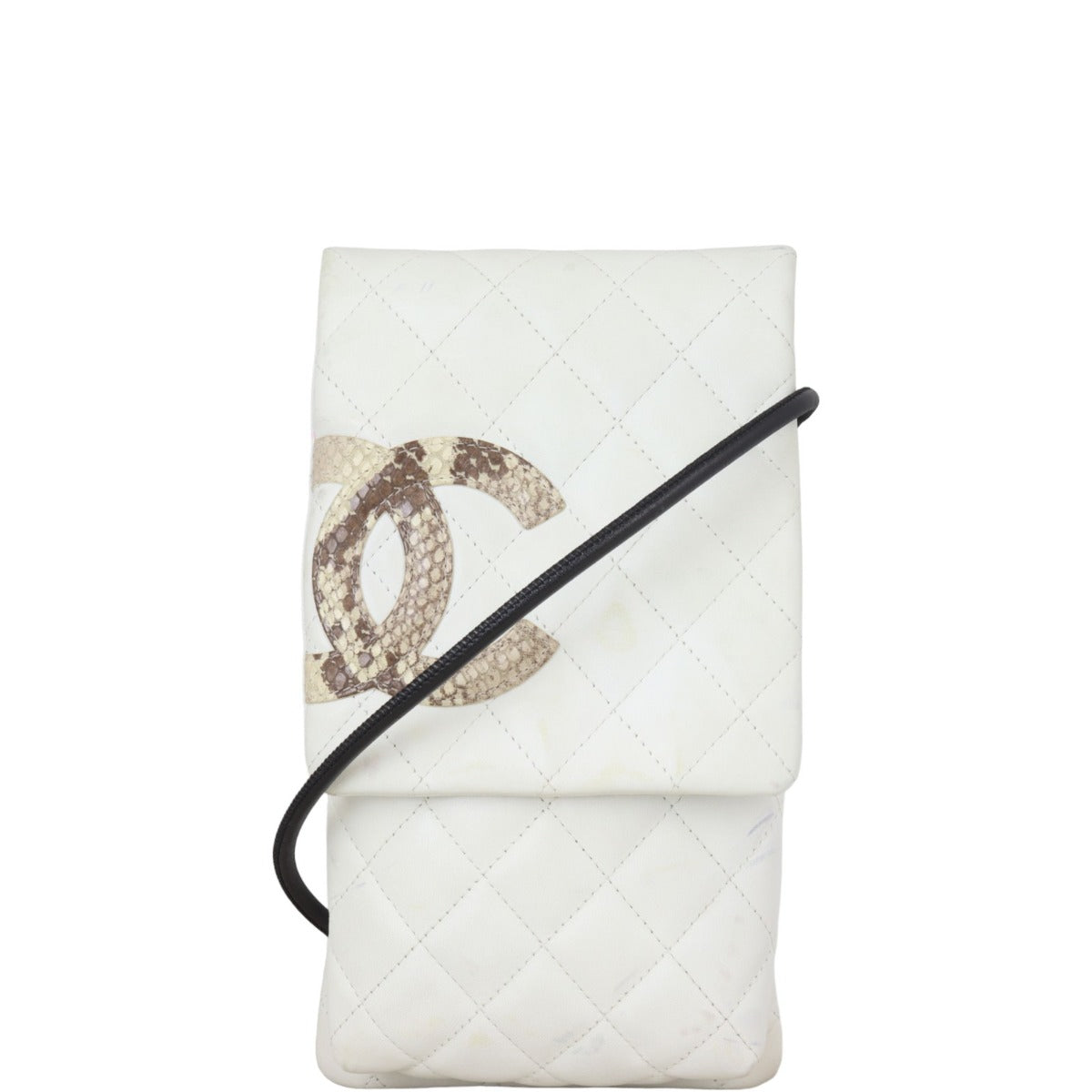 Chanel Cambon Ligne Crossbody White Flap Crossbody Bag