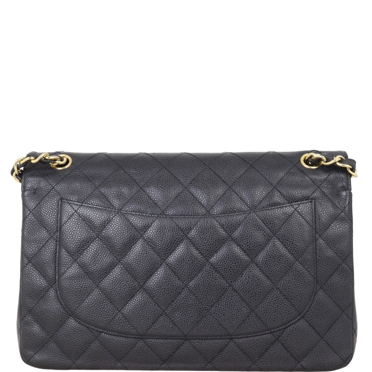 Chanel Classic Double Jumbo Handbag Black Flap Flap Jumbo20052024