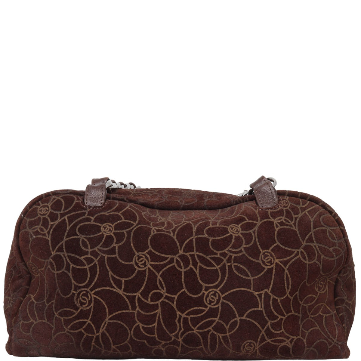Chanel Camellia Bowling Bag Handbag