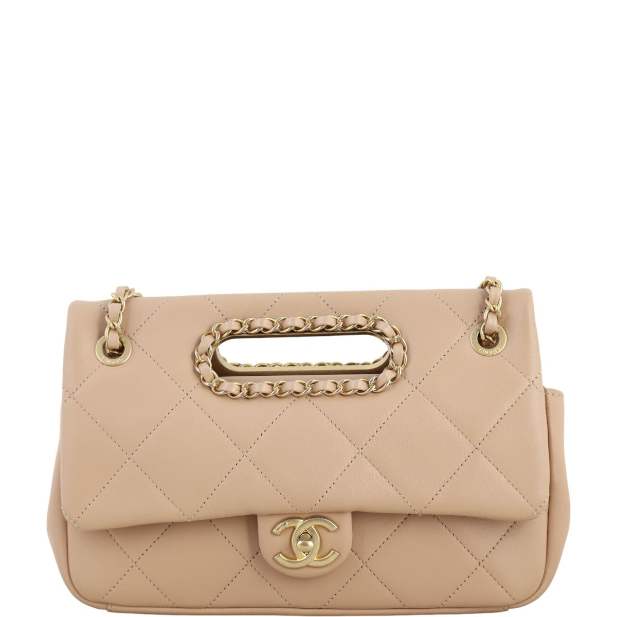 Chanel A Real Catch Bag Flap Handbag