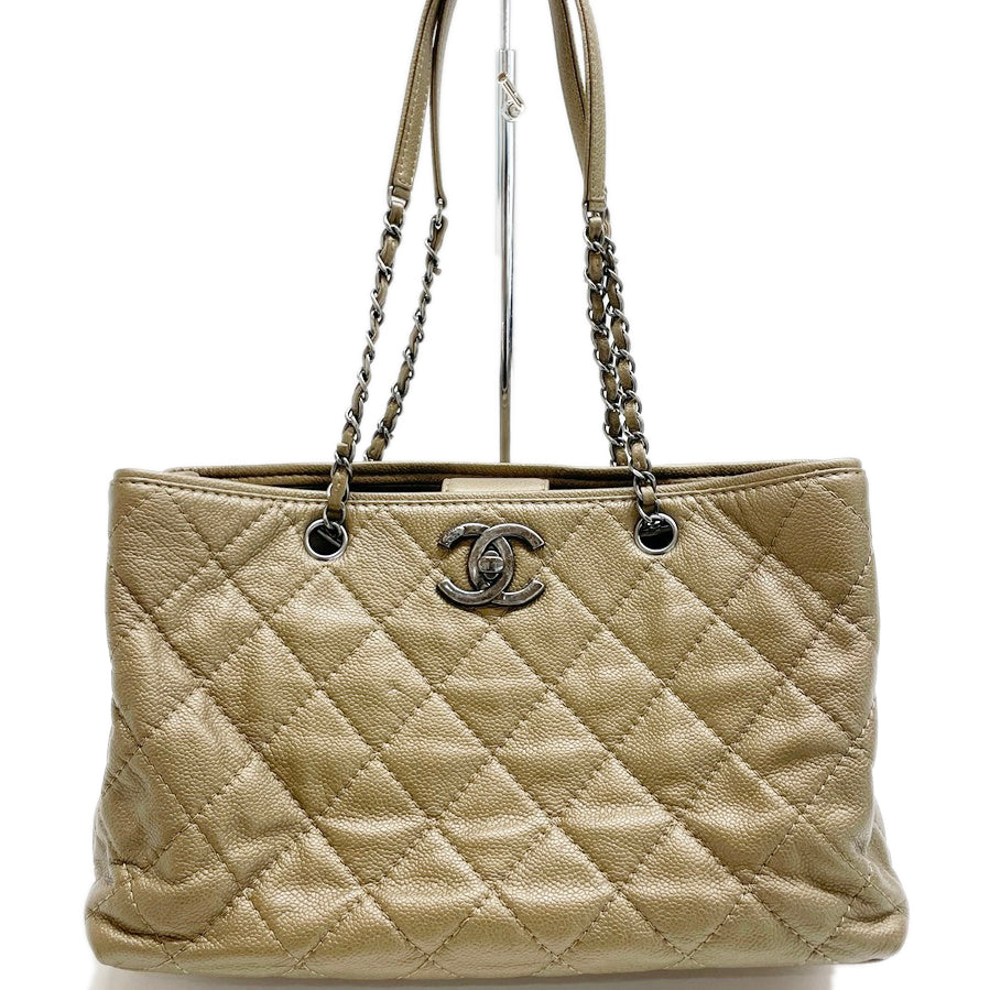 Chanel Tote Bag Matelasse Chain