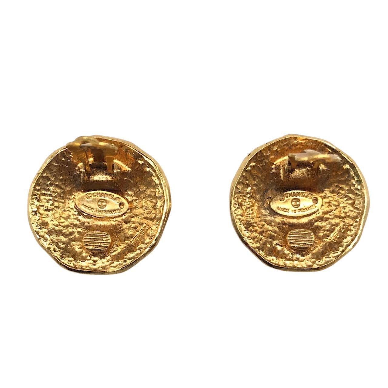 Chanel Cambon Metal Earrings Bag