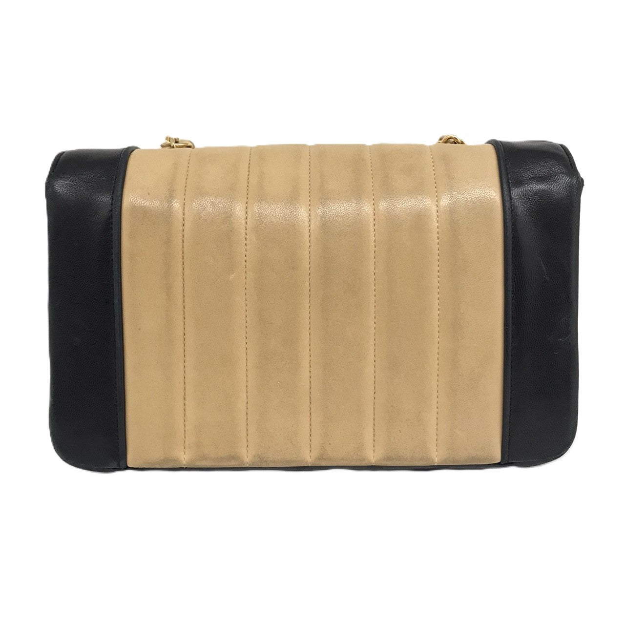 Chanel Lambskin Mademoiselle Matelasse Shoulder Bag