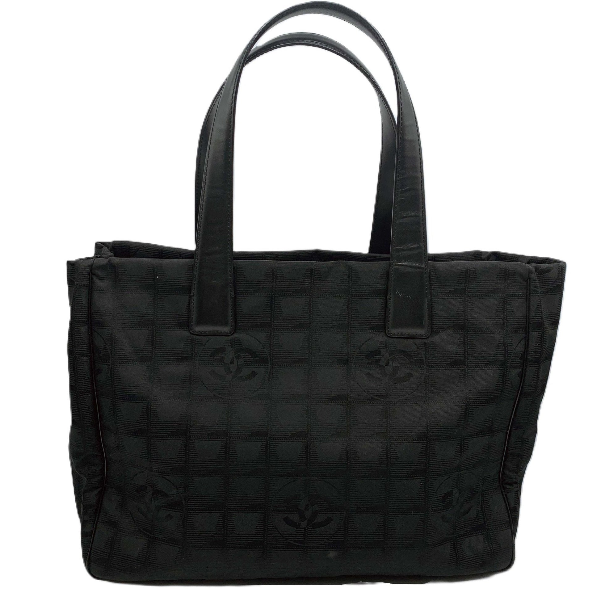 Chanel Nylon Leather Tote Bag A15991