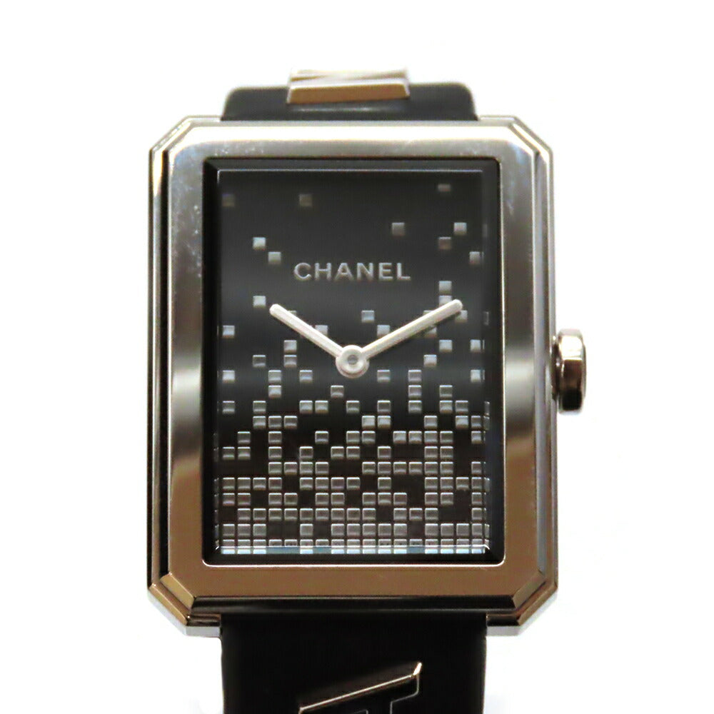 Chanel Black Boy·Friend Wanted De Chanel Watch H7470 Bag