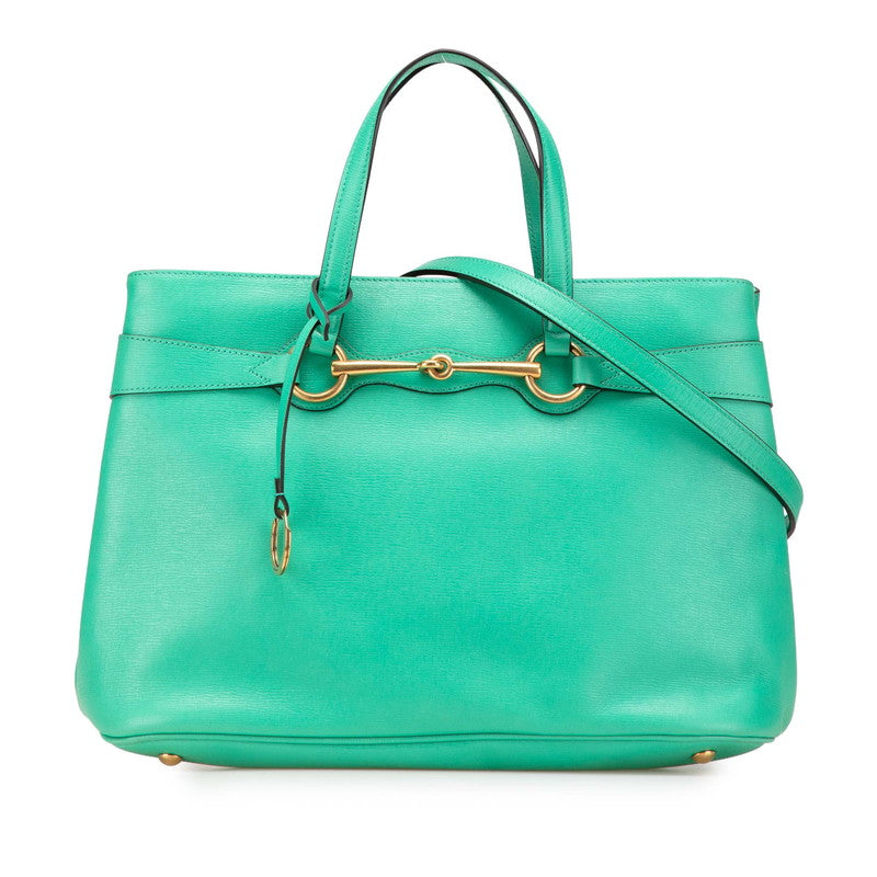 Gucci Horsebit 2Way Bag Leather Travel Bag Bag 3