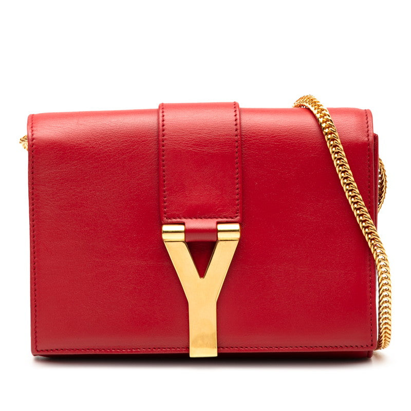 YSL Saint Laurent Classic Line Satchel Shoulder Bag Leather Small Satchel Bag