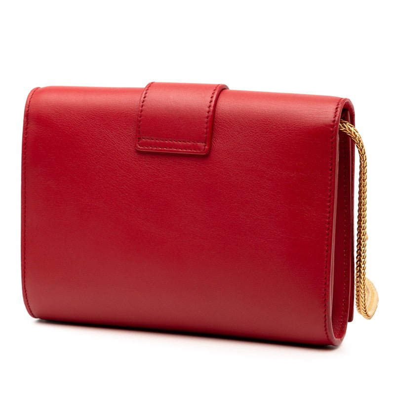 YSL Saint Laurent Classic Line Satchel Shoulder Bag Leather Small Satchel Bag