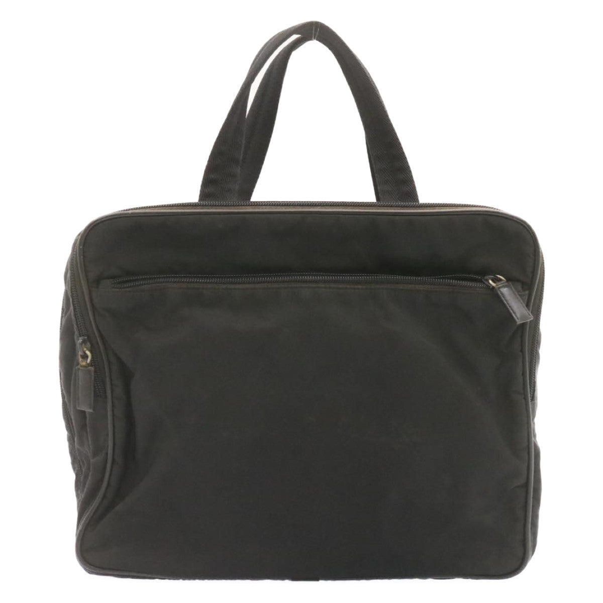 Prada Hand Bag Nylon Black Travel Bag Nylon Black Ai598