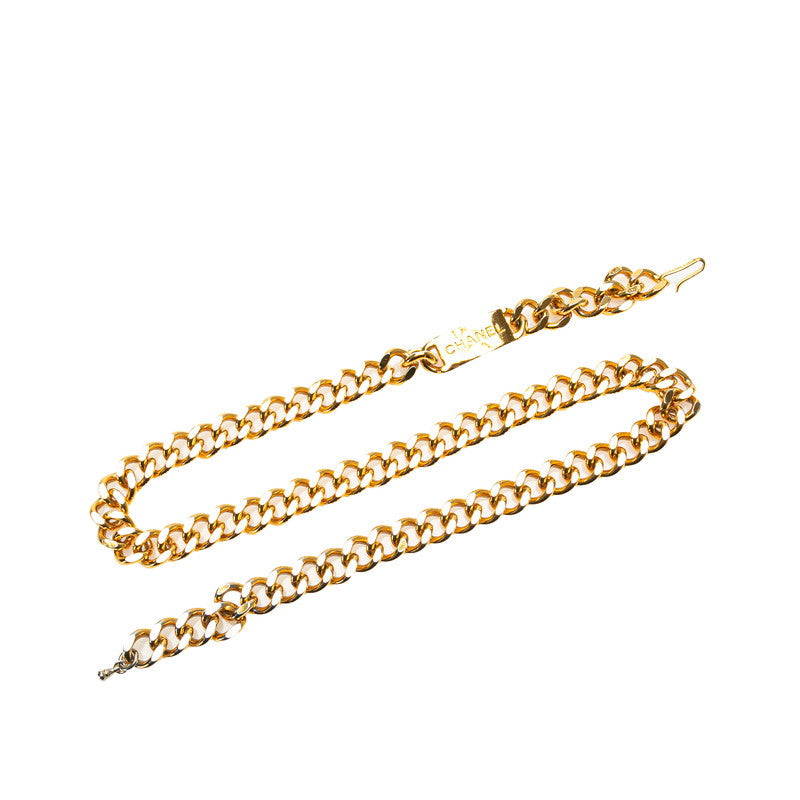 Chanel Logo Plate Belt Bag