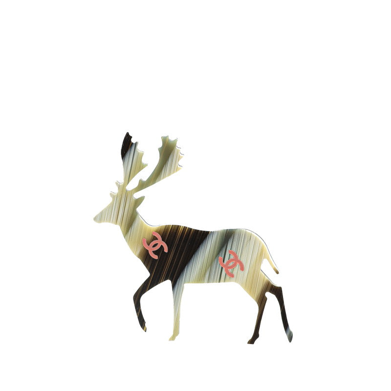 Chanel Coco Mark Reindeer Brooch