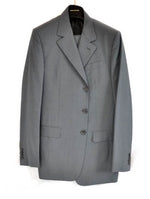 Louis Vuitton Grey Striped Men's Suit Size 56 Fashion Accessory