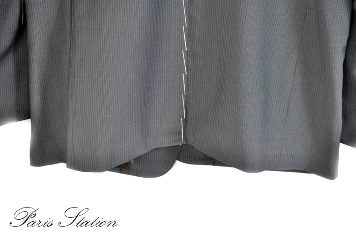 Louis Vuitton Grey Striped Men's Suit Size 56 Fashion Accessory