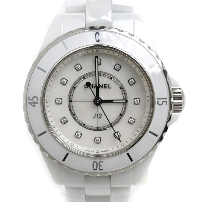 Chanel J12 White Ceramic Bag