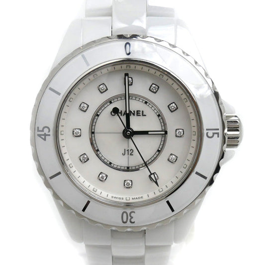 Chanel J12 White Ceramic Bag