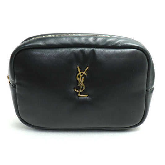 YSL Saint Laurent Cassandra 2Way Clutch Bag Lambskin