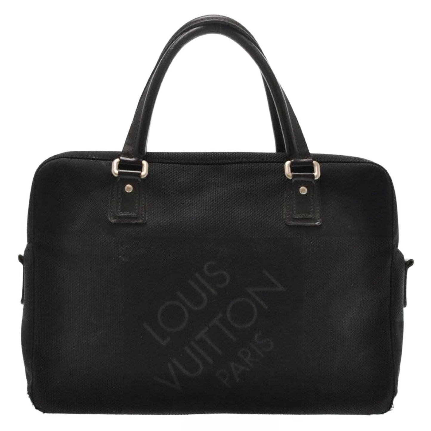 LOUIS VUITTON Damier Geant Yak Hand Bag Black Noir M93082 LV kh356