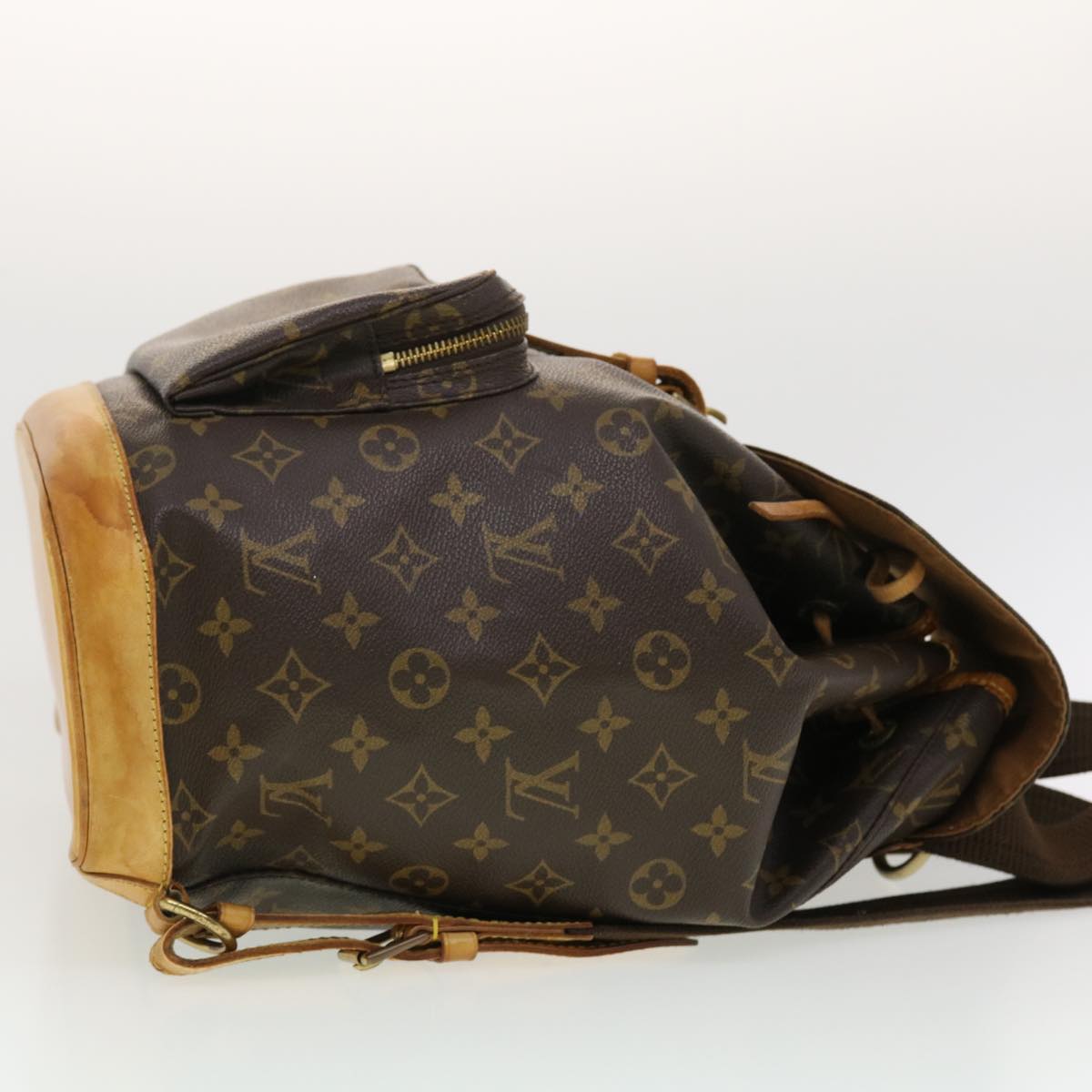 LOUIS VUITTON Monogram Montsouris GM Backpack M51135 LV ki2841