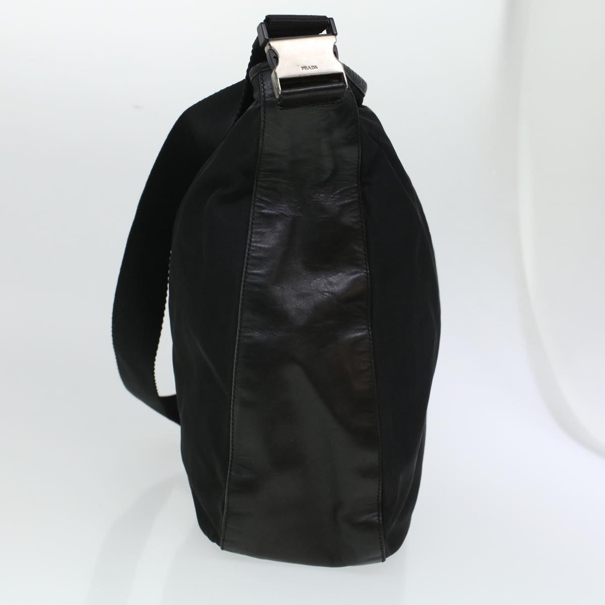 Prada Shoulder Bag Nylon Black Nylon Black Ki3007