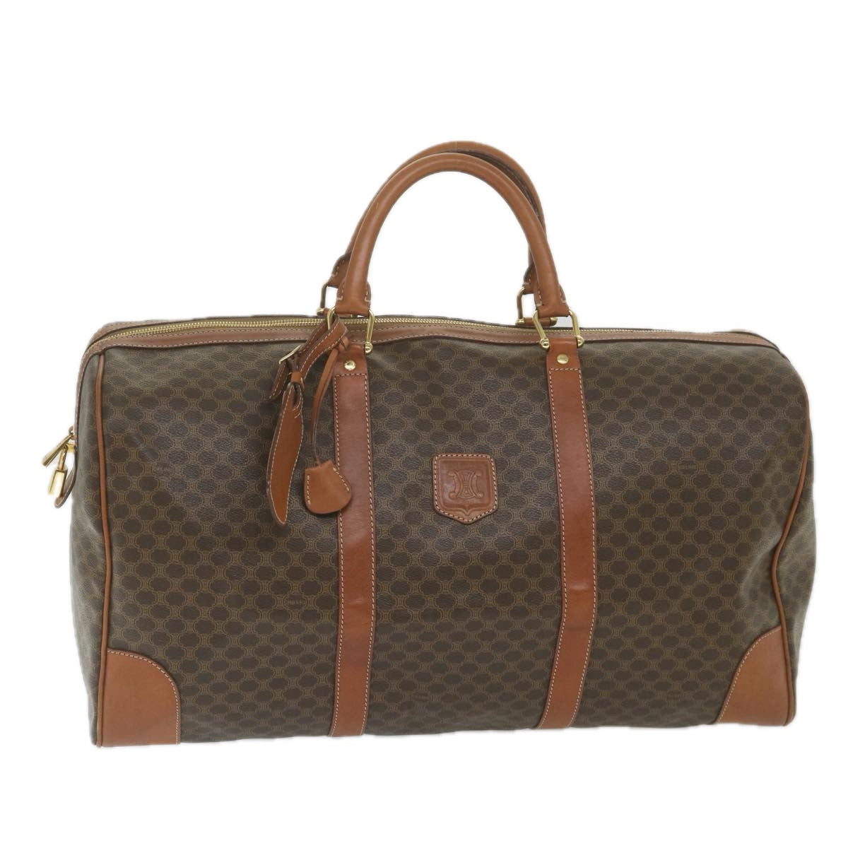 Luxury Macadam Boston Bag Pvc Ki Leather Canvas Travel Bag