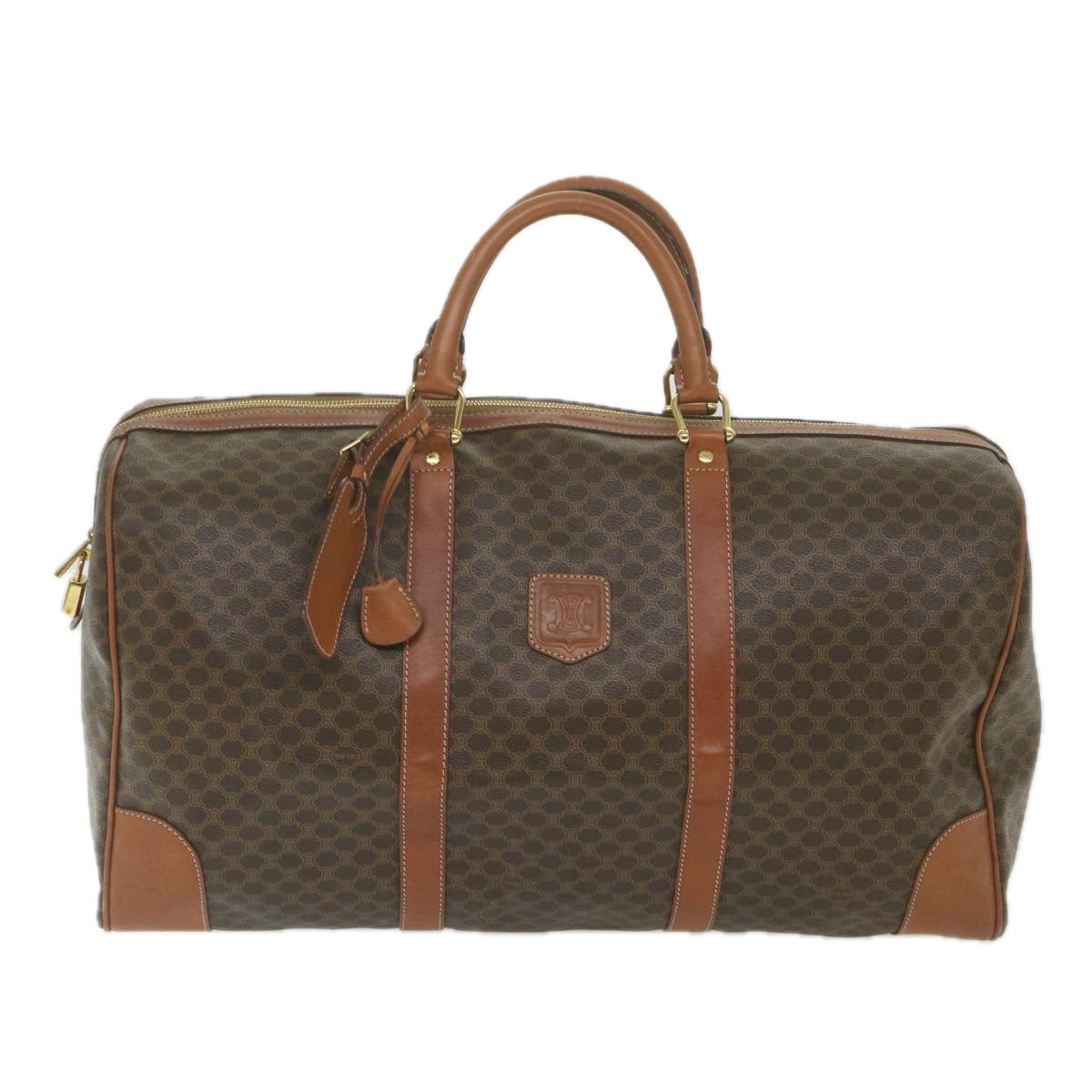 Luxury Macadam Boston Bag Pvc Ki Leather Canvas Travel Bag