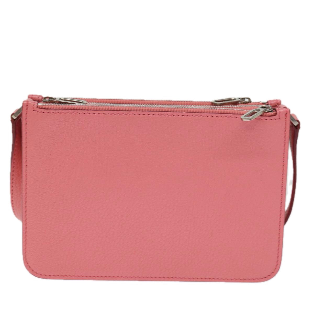 Burberry Luxury Shoulder Bag Auth Ki4506 Leather Pink