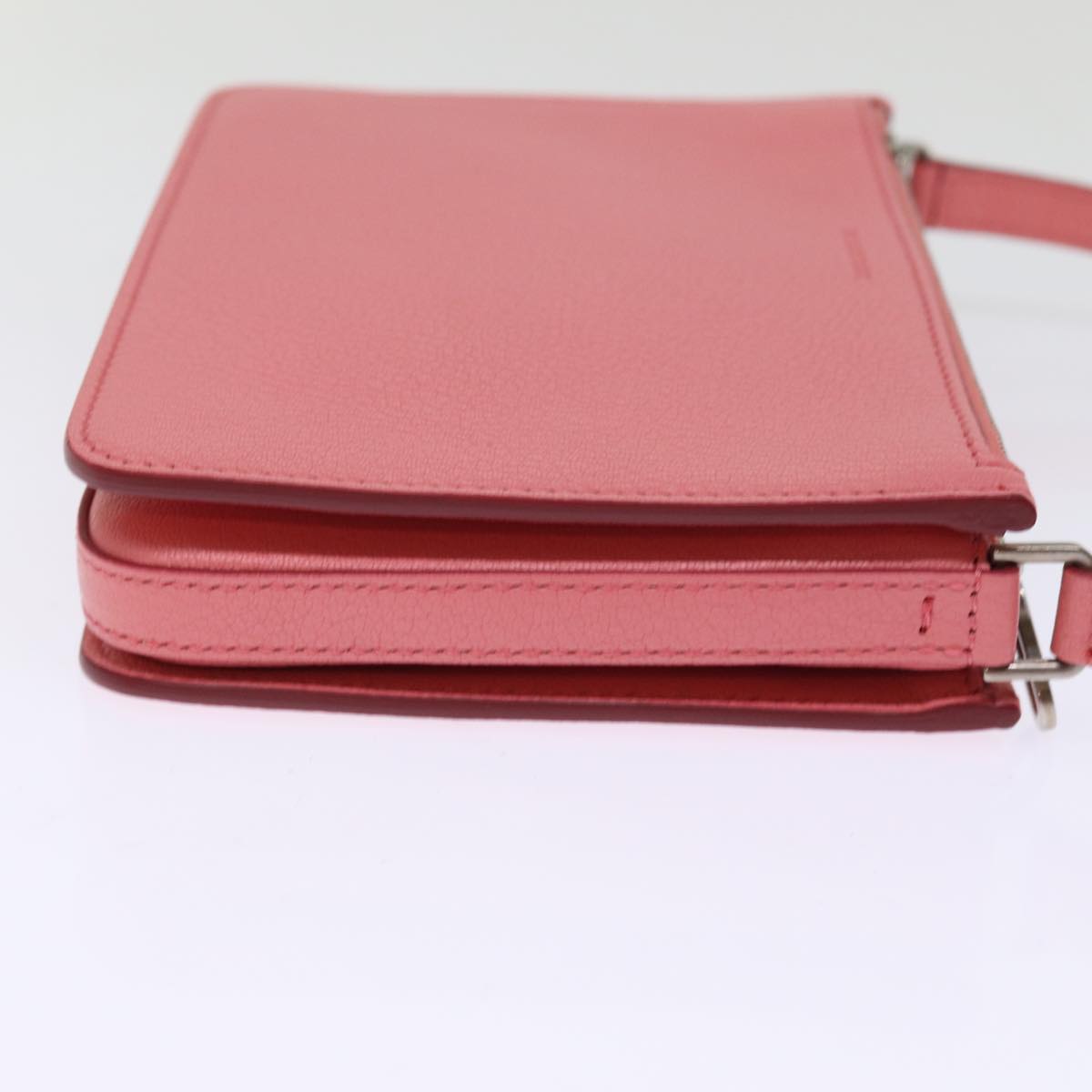 Burberry Luxury Shoulder Bag Auth Ki4506 Leather Pink